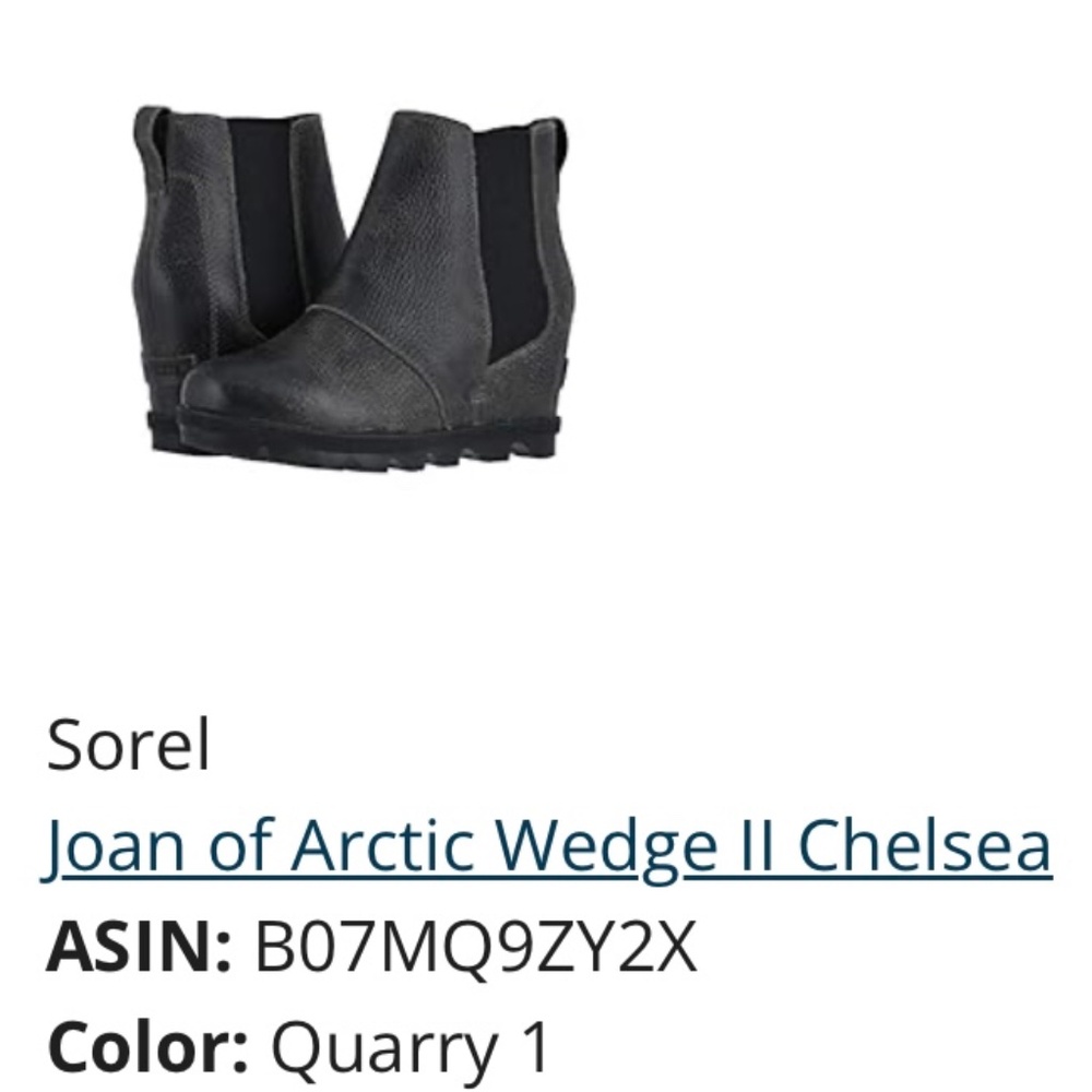 Sorel Joan of Arctic Wedge Chelsea size 7.5
